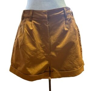 Blue rain trouser shorts